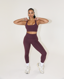 CLOUD91- FRAMBOISE RACER BACK SPORTS BRA