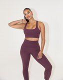 CLOUD91- FRAMBOISE RACER BACK SPORTS BRA