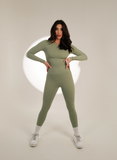 AIRBRUSHED -MINT HIGHWAISTED LEGGING