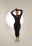 SPORTYFLEX- WOLFE LONG SLEEVE JUMPSUIT