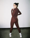 GIRL ON THE GO - COCOA SUPER HIGHWAISTED LEGGINGS