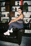 GIRL ON THE GO-SLATE SUPER HIGHWAISTED LEGGINGS