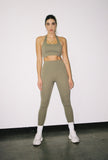 GIRL ON THE GO - SAGE HALTER CROP BRAMI