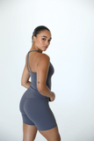 SOFT ERA - EARL GREY SCRUNCH TANK BRA