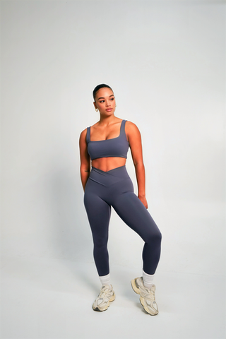 BUTTER -HARBOR SQUARE NECKLINE SPORTS BRA