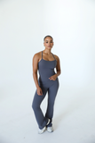 SOFT ERA - EARL GRAY FLARE LEGGINGS